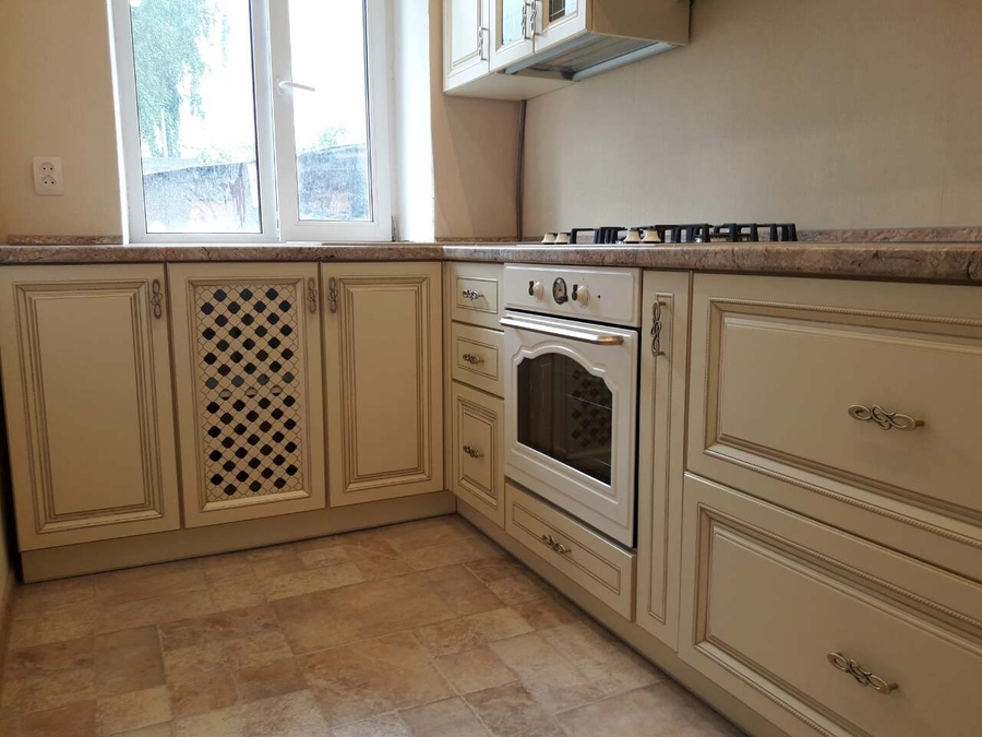 Белый кухонный гарнитур-Кухня «Модель 482»-фото1