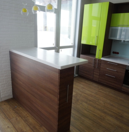 Встроенная кухня-Кухня МДФ в ПВХ «Модель 512»-фото9